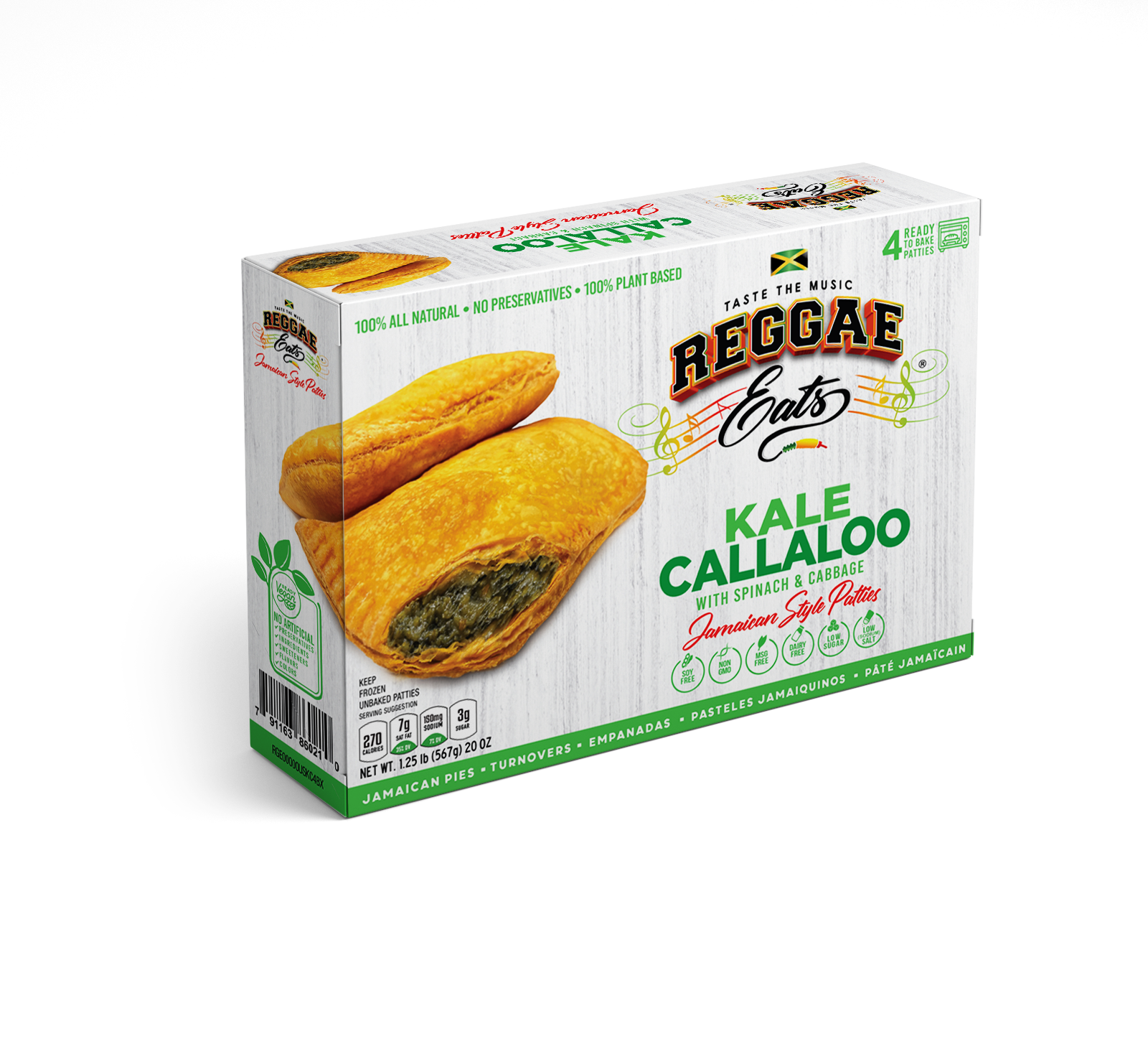 Kale Callaloo Patties