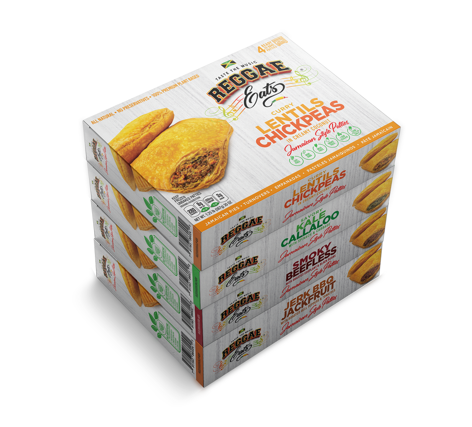 Reggae Eats Patty Variety Box