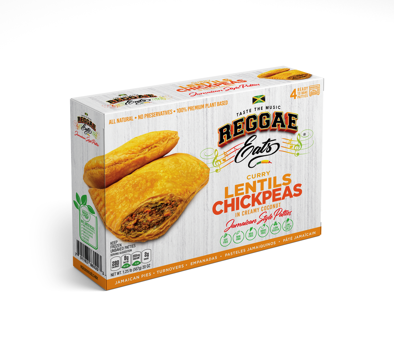 Curry Lentils Chickpeas Patties